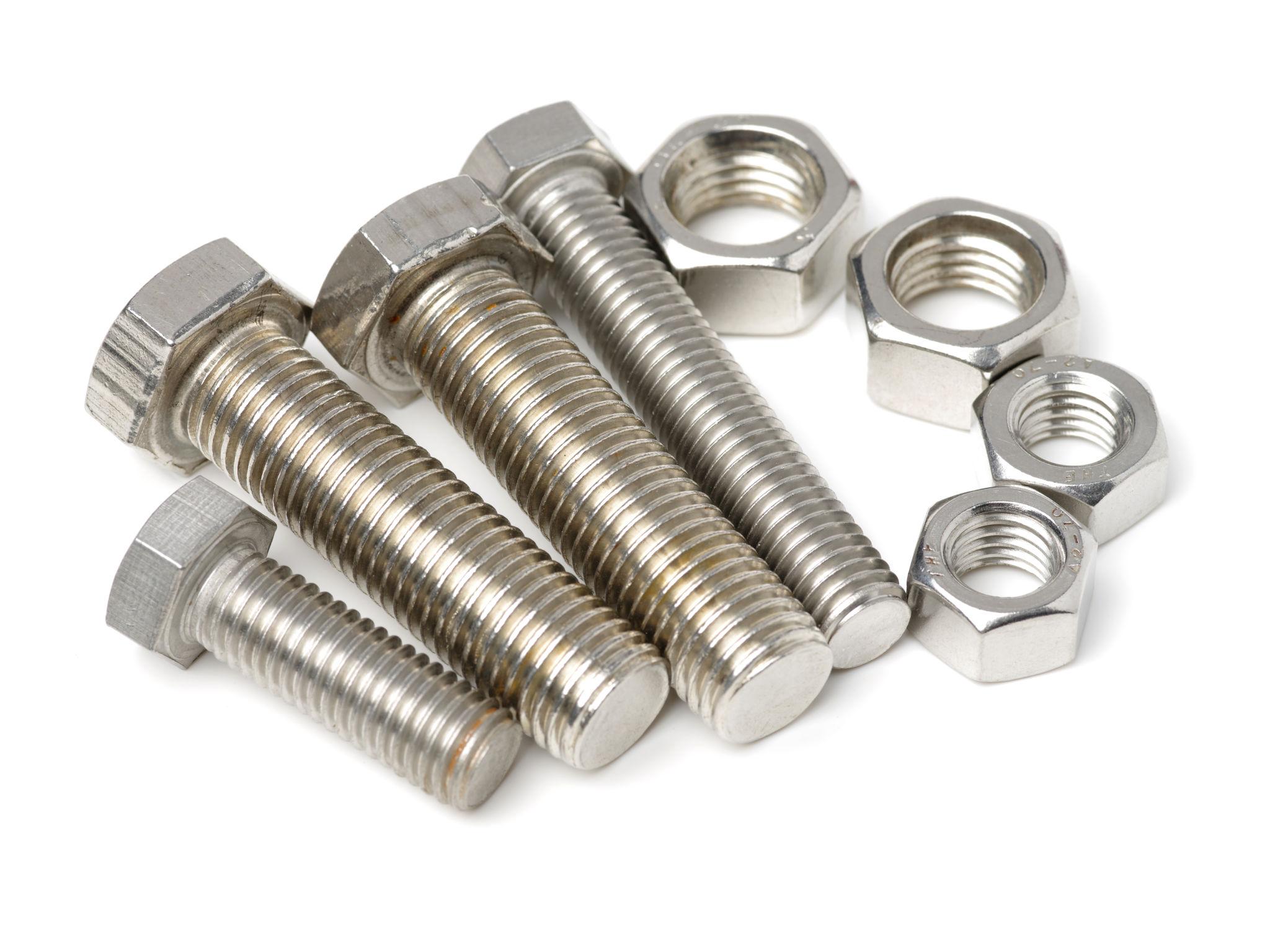 Stainless Steel Bolt and Nut Set