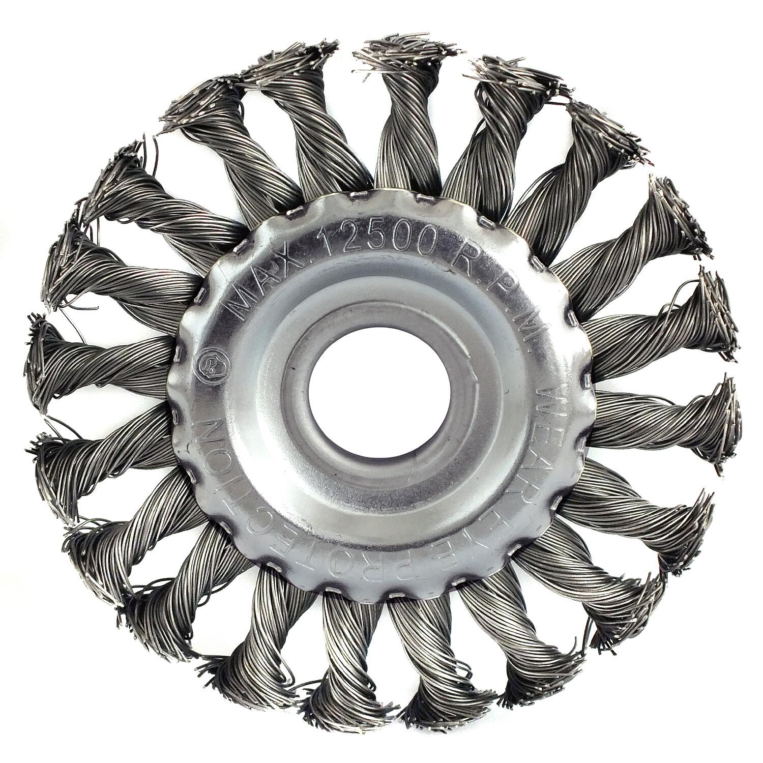 Twist Knot Wire Brush