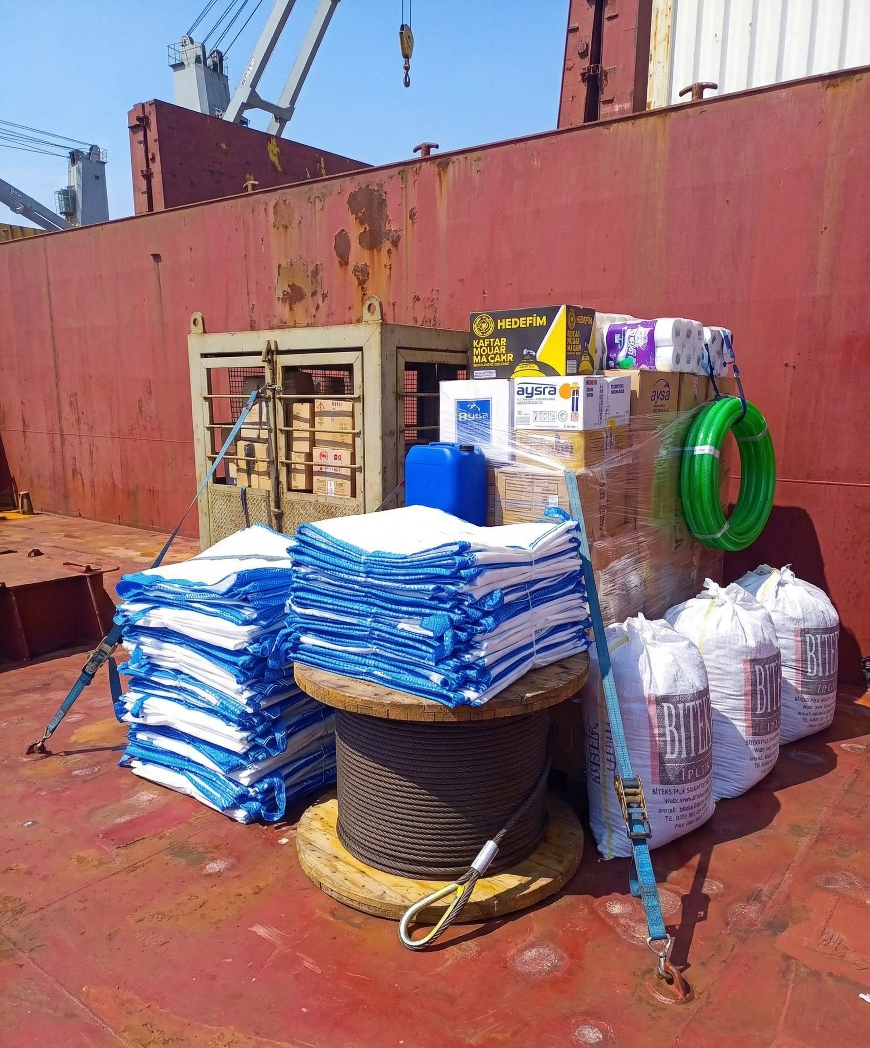 Deck Stores, Engine Stores and Marine Rope Supply Services